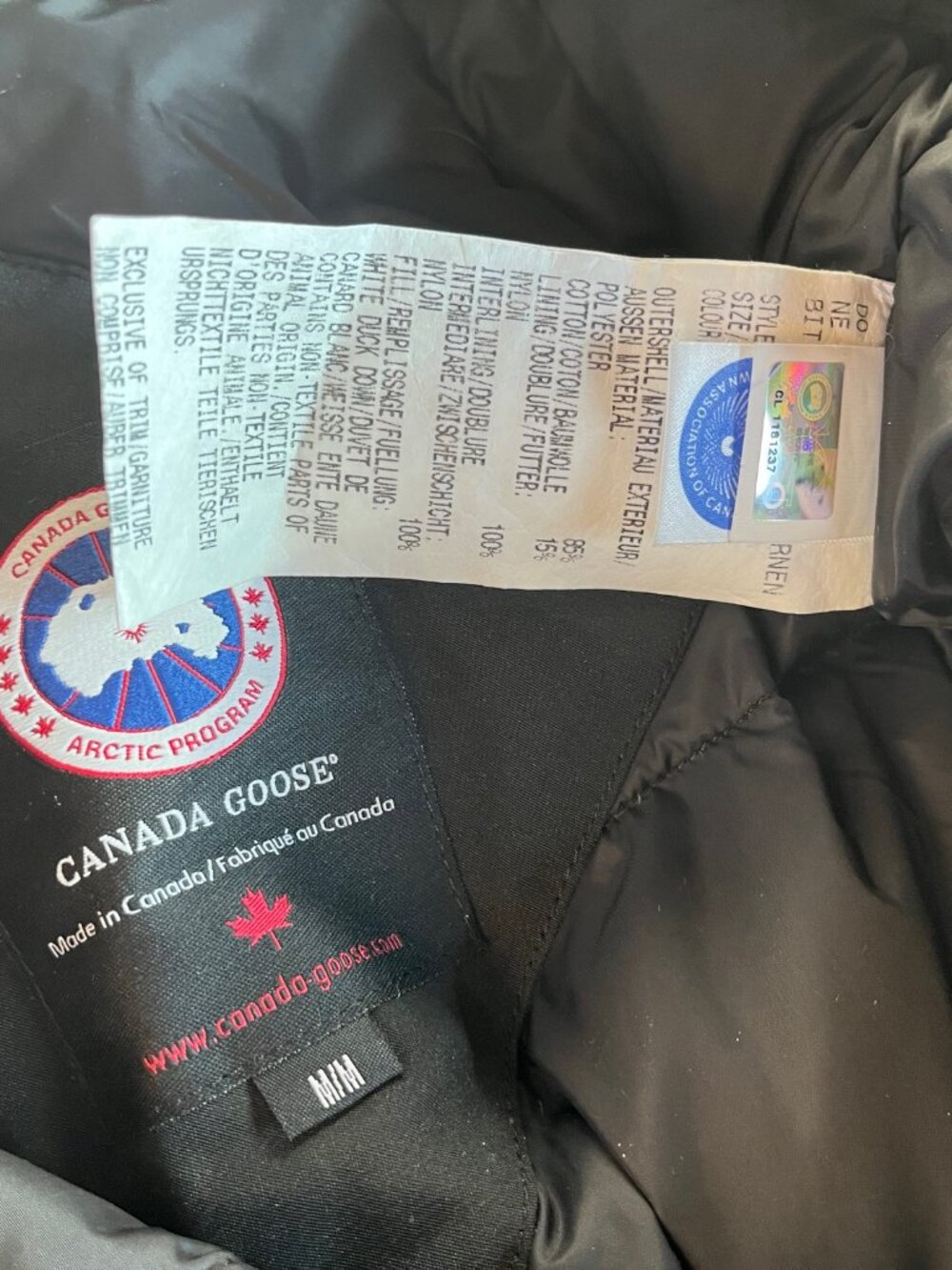Canada Goose Womens Down Tundra Cargo Pant - Like New Never Worn  Medium - Picture 2 of 4